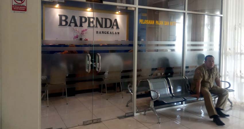 Suasana Kantor Bapenda Bangkalan