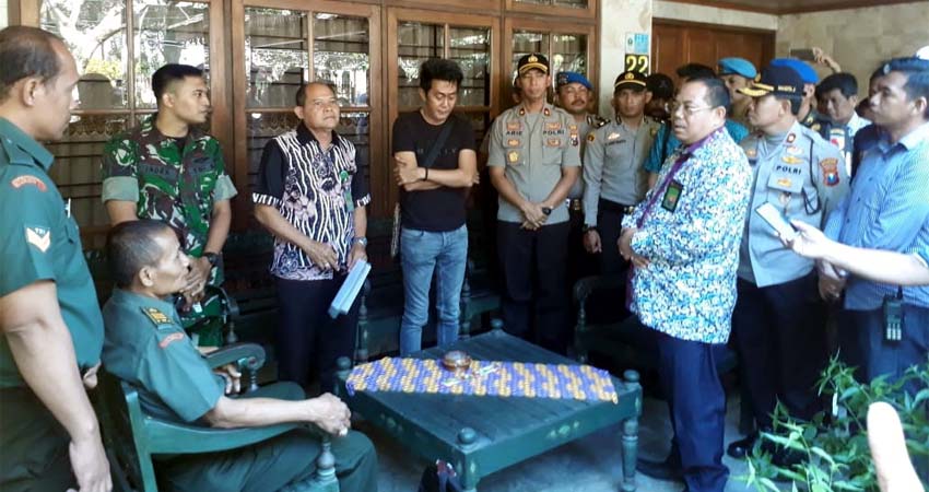 Pembacaan putusan eksekusi oleh pihak pengadilan Negeri Kota Malang. (gie)