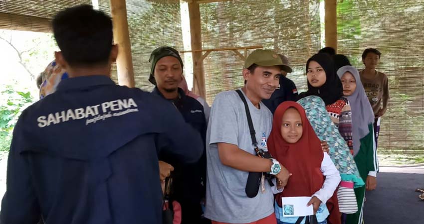 Sahabat Pena Out Bond Bersama Anak Yatim Yayasan Al Ashar