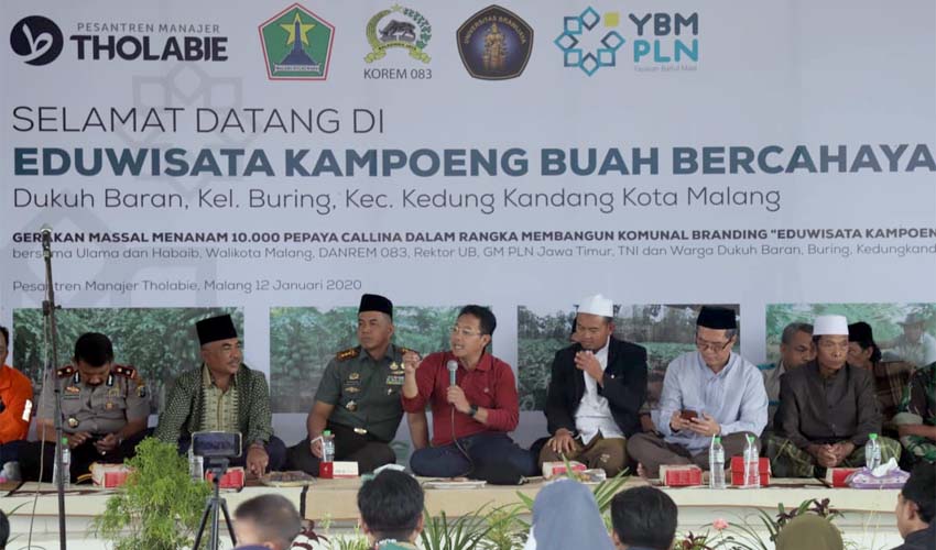 Walikota Malang Dukung Komunal Branding Eduwisata Kampung Buah Bercahaya