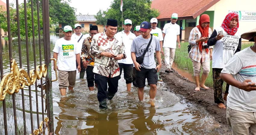 Bambang Haryo Banjir Banjarasri dan Kedungbanteng Tanggulangin Harus Segera Surut