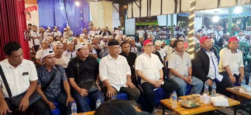 Bentuk Korwil dan Kordes, Ratusan Relawan Topi Kwalik Dukung Mas Kelana