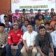 Bupati, Kapolres, Kajari dan Ketua DPRD Bangkalan saat hadiri kegiatan HPN di Balai Wartawan