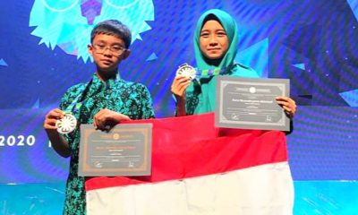 M Alfarizky Aria Putra, dan Aura Novabriano Ahmad, mendapatkan medali perunggu dan perak di SEAMO, pada Januari 2020. (ist)