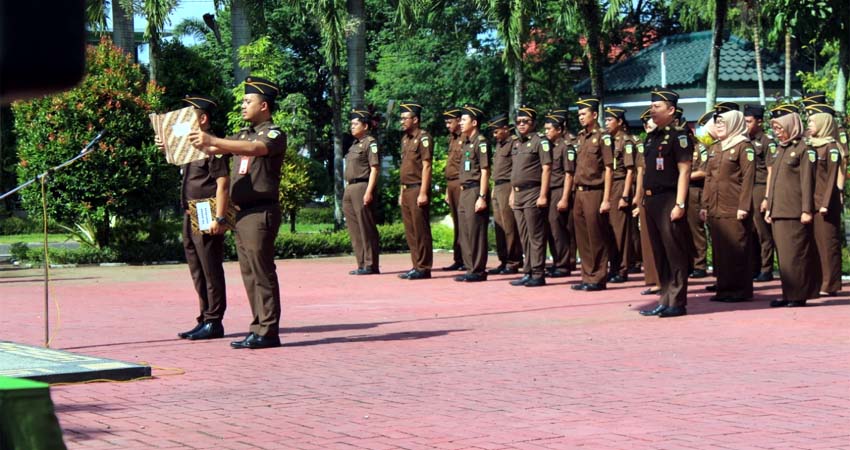 Prosesi Pencanangan Zona Intergritas.(Sur)