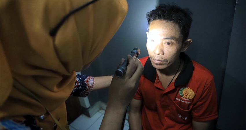 Puluhan Warga Binaan Lapas Porong Screening Penyakit Mata Gratis, Didominasi Katarak