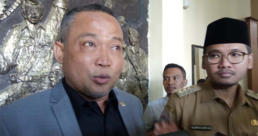 anggota Komisi V DPR RI Syafiudin Asmoro saat melakukan kunjungan dapil