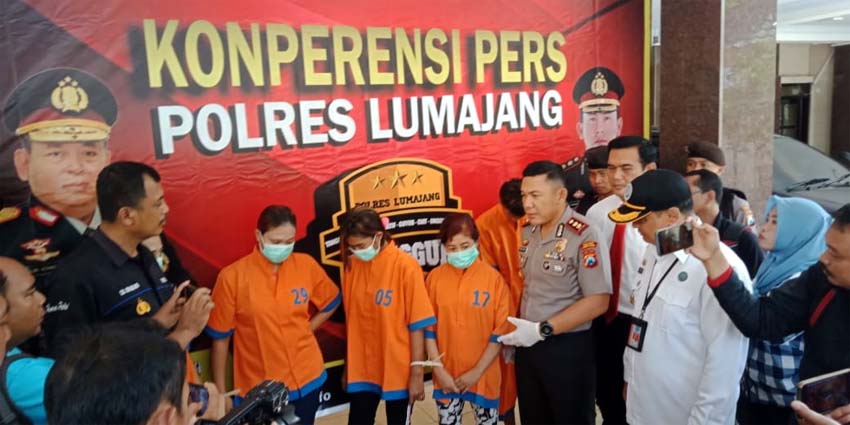 Trio Janda Muda Kinclong Pesta Sabu di Lumajang