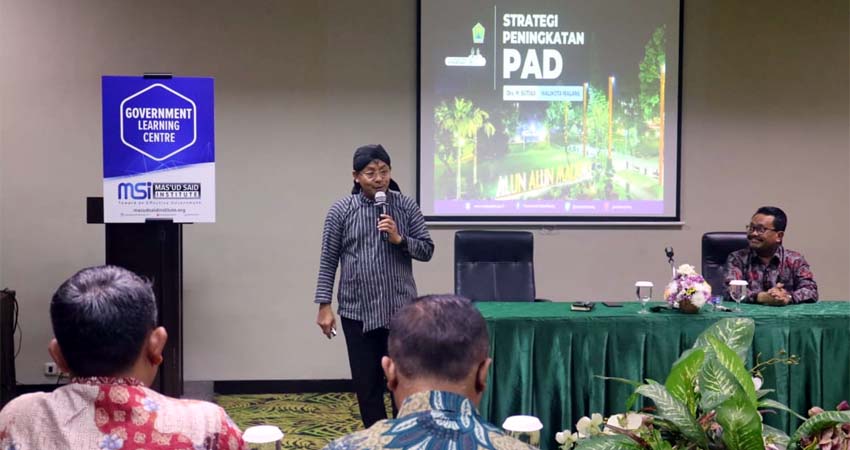 Walikota Sutiaji Motivasi Peserta In House Training Peningkatan PAD