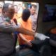 Kapolresta Banyuwangi Kombes Pol Arman Asmara Syarifuddin saat menggelar pers Conference pengungkapan kasus bensin oplosan, bertempat di Mapolresta Banyuwangi, Sabtu (21/03/2020) siang. (ras)