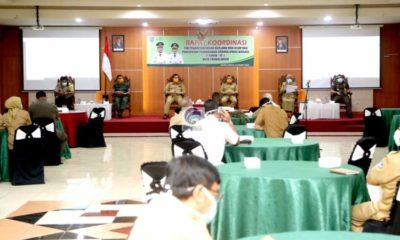 Rakor Pejabat Pemerintah Kota Probolinggo Bersama Jajaran Samping Saat membahas Langkah Cepat Penanganan COVID 19 (istimewa)