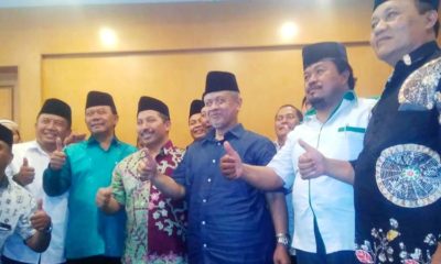 H Ali Ahmad Ketua DPC Kabupaten Malang Bersama Para Kader PKB. (Sur)
