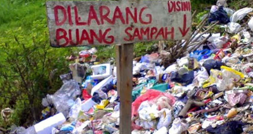 Sampah Perkotaan Dibuang ke Desa Bunajih, Jadi TPA Sementara