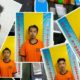 Para tersangka yang ditangkap Polsek Singosari dan ilustrasi latar foto barang bukti. (Humas Polres Malang)