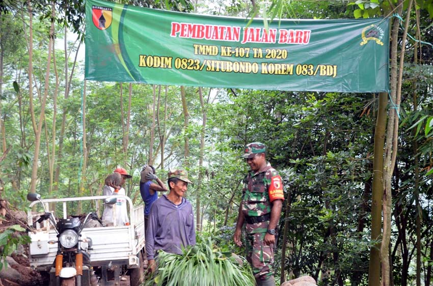 Tossa Jadi Pahlawan di Pra TMMD ke 107