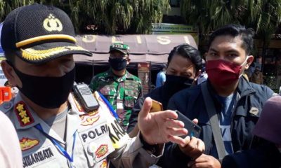 Kapolresta Malang Kota Kombes Pol Dr Leonardus Simarmata S Sos SIK MH. (gie)