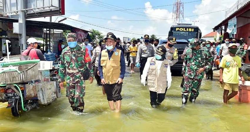 Hujan Deras, 12 Kecamatan dan 67 Desa di Lamongan Diterjang Banjir