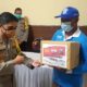 Polres Pasuruan Bersama PT Siantar Top Bagi 1500 Paket Sembako
