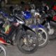 Barang bukti berupa puluhan sepeda motor pejudi diamankan di Polres Jember. (Ist)