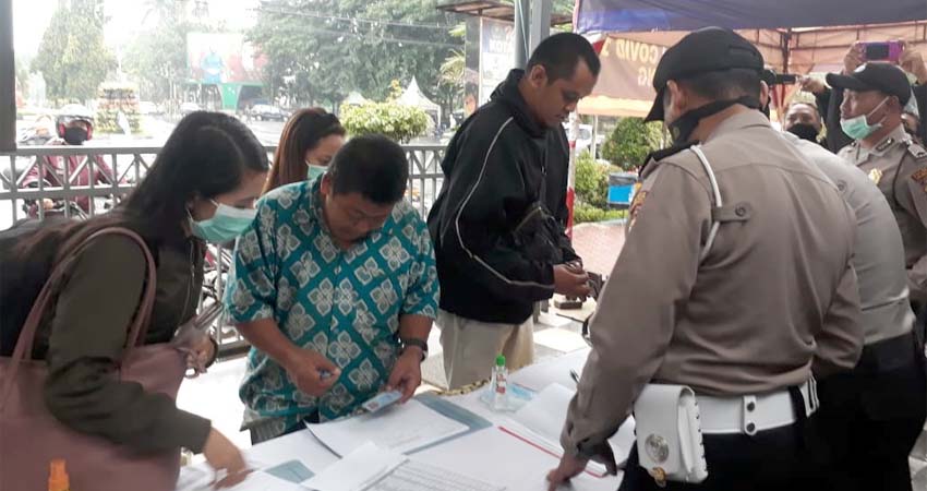 TNI-Polri dan Pemerintah Kota Malang Tekan Penyebaran Covid 19