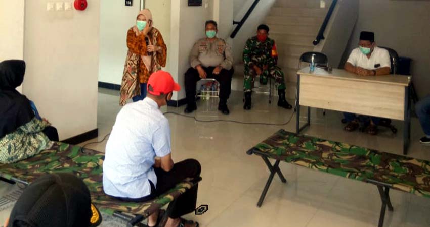 Wawali Mojokerto Tegaskan, Rusunawa untuk Observasi ODP, Bukan Tempat Pengobatan Pasien Covid-19