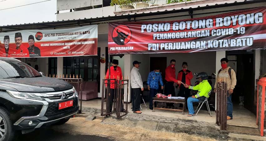 PDI Perjuangan, Dirikan Posko di Seluruh Kecamatan Kota Batu