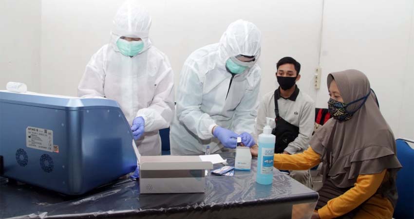 Putus Penularan Covid-19, GTPPC Lamongan Perbanyak Contact Tracing dan Tes Rapid
