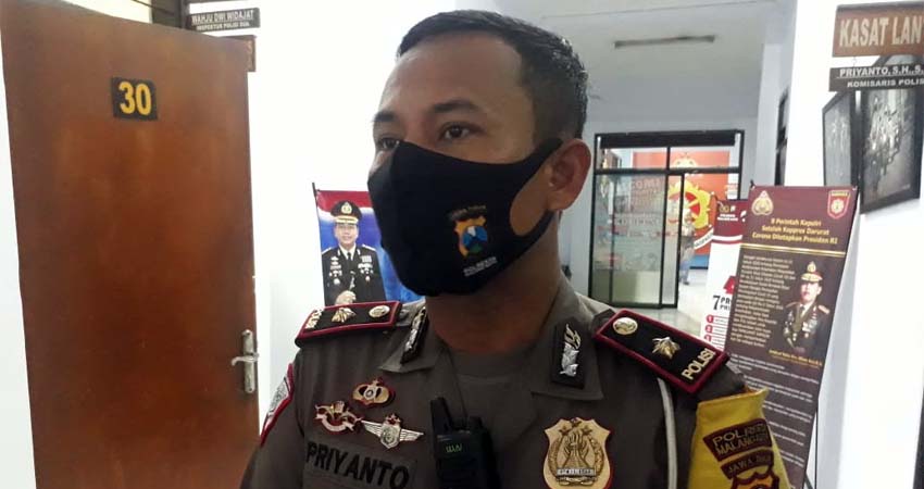 Kasat Lantas Polresta Malang Kota Kompol Priyanto. (gie/ dokumen)