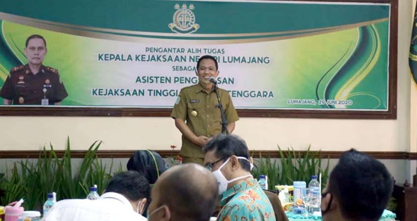 Kajari Lumajang Pindah Kajati Sulawesi, Bupati Ucapkan Selamat Bertugas