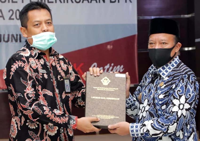 Pemkab Lamongan Raih Opini WTP atas LHP LKPD 2019 dari BPK