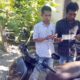 DIRINGKUS - Kedua tersangka kasus pencurian motor, Muhammad As’ad (28) warga Desa Dumajeh, Kecamatan Tanah Merah, Bangkalan dan Jaelani (28) warga Desa Plampakan, Kecamatan Camplong, Sampang diringkus polisi, Rabu (15/7/2020)