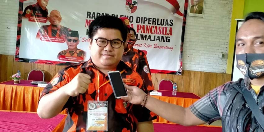 Agus Setiawan Pimpin Pemuda Pancasila Lumajang