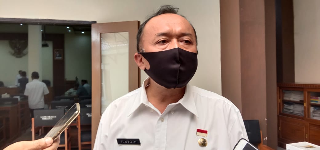 Kepala Dinas Pariwisata dan Kebudayaan Kabupaten Trenggalek, Sunyoto saat dikonfirmasi usai rapat di kantor DPRD