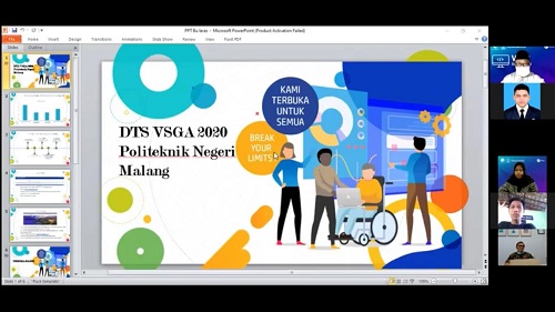 Polinema, Digital Talent Scholarship, Vocational School Graduate Academy, Kementerian Komunikasi dan Informatika,