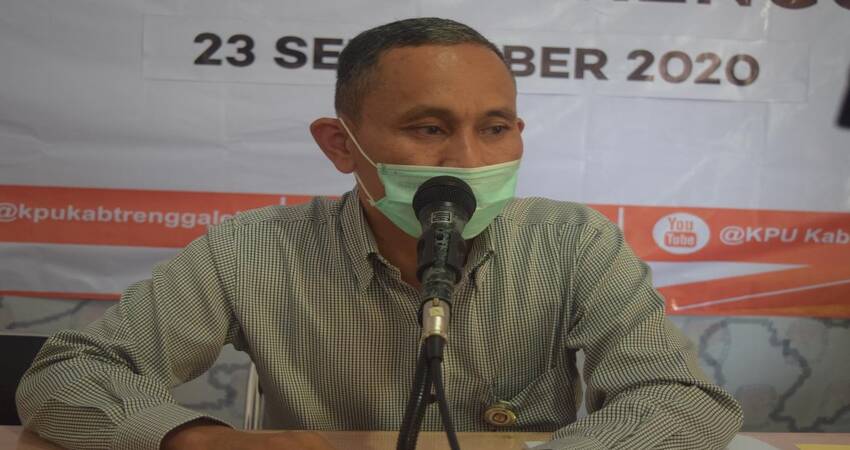 Ketua KPU Kabupaten Trenggalek, Gembong Derita Hadi.
