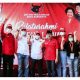 DEKLARASI - Sejumlah kader senior PDI Perjuangan dan aktivis Promeg menggelar deklarasi pemenangan pasangan Eri Cahyadi - Armuji