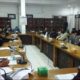 Audiensi Aliansi Peduli Kabupaten Malang dengan DPRD tolak Omnibus Law.