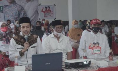 Kampanye virtual ala Syah Natanegara di Kecamatan Watulimo Kabupaten Trenggalek.