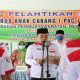 Acara pelantikan dan pengukuhan pengurus Pimpinan Anak Cabang (PAC) Asosiasi Badan Permusyawaratan Desa Nasional (Abpenas) Ploso, Kabupaten Jombang.