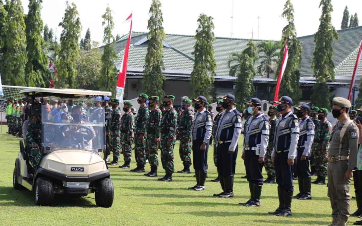 Bupati Jombang Pimpin Apel Kesiapsiagaan Penanggulangan Bencana