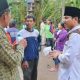 Calon Bupati Trenggalek nomor urut 2 Mochamad Nur Arifin saat menyapa masyarakat.