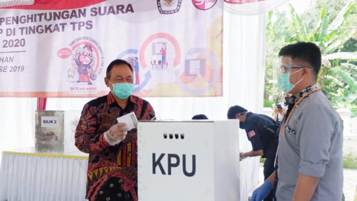 Pjs Bupati Blitar Ikuti Simulasi Pilkada 2020