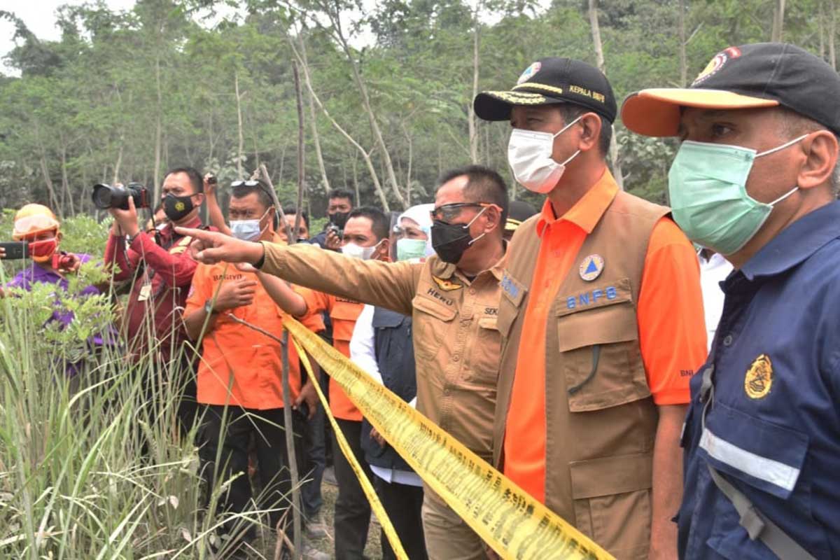 Gubernur Jatim Datangi Pos Pengamatan Gunung Api Semeru