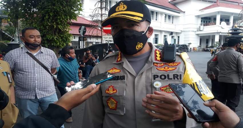 Kapolresta Malang Kota Kombes Pol Dr Leonardus. (gie)