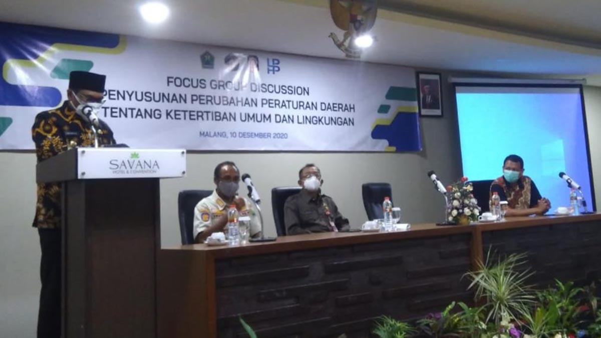 Perda Nomor 2 Tahun 2012 Kota Malang Jadi Sorotan FGD