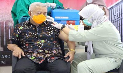 Forkopimda Malang Jalani Vaksinasi Tahap II di RSUD Kanjuruhan