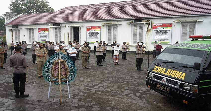 Polres Probolinggo Kota Berduka, Kapolsek Mayangan Meninggal Karena Covid-19