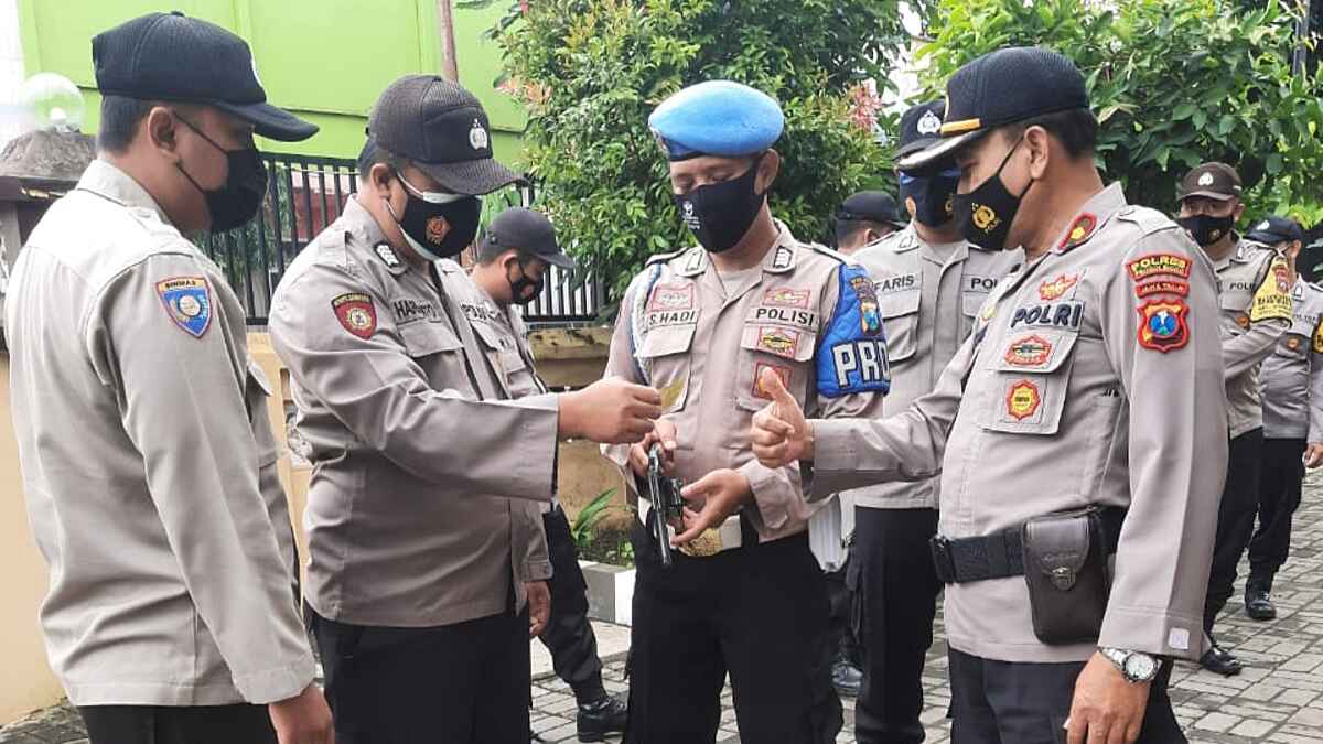 Antisipasi Penyalahgunaan Senpi, Seluruh Senjata Anggota Polres Diperiksa