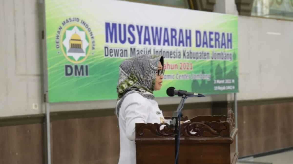 Bupati Jombang Ajak DMI Kembalikan Fungsi Masjid Secara Menyeluruh