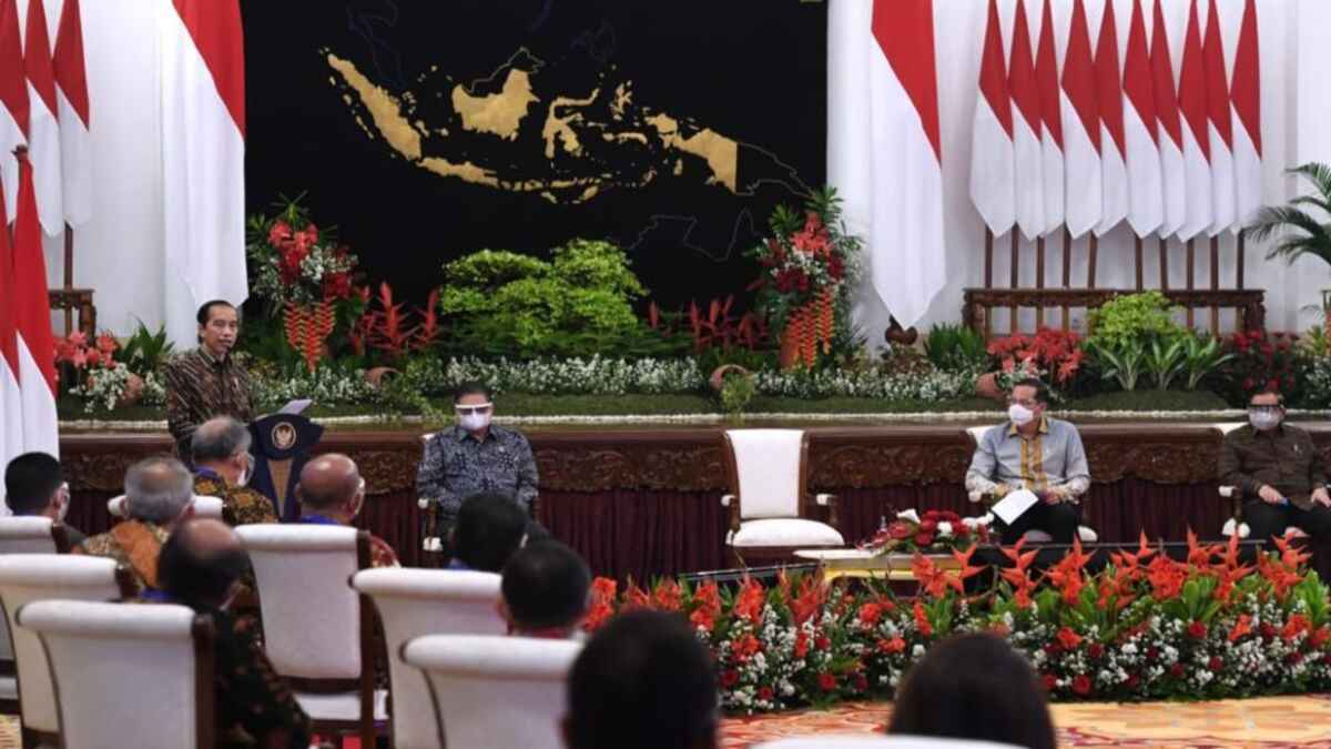 Presiden Jokowi Berikan Arahan Dalam Rakernas Kementerian Perdagangan